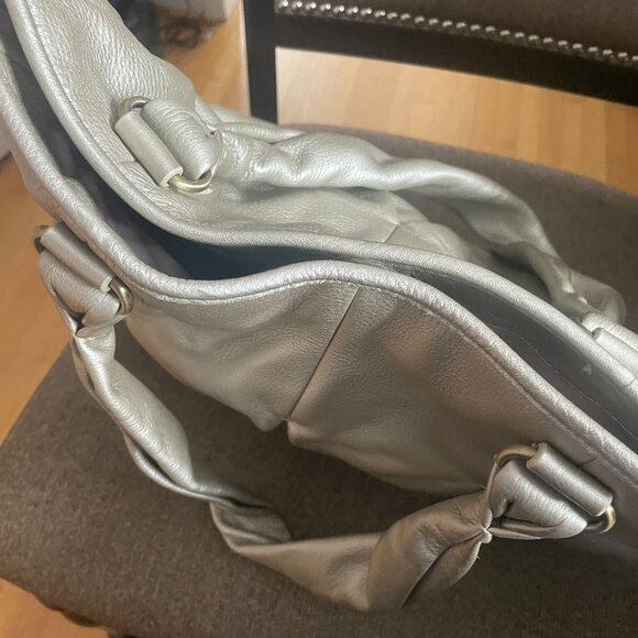 Cole Haan Hazelle Pebbled Leather Tote Bag - Picture 6 of 11